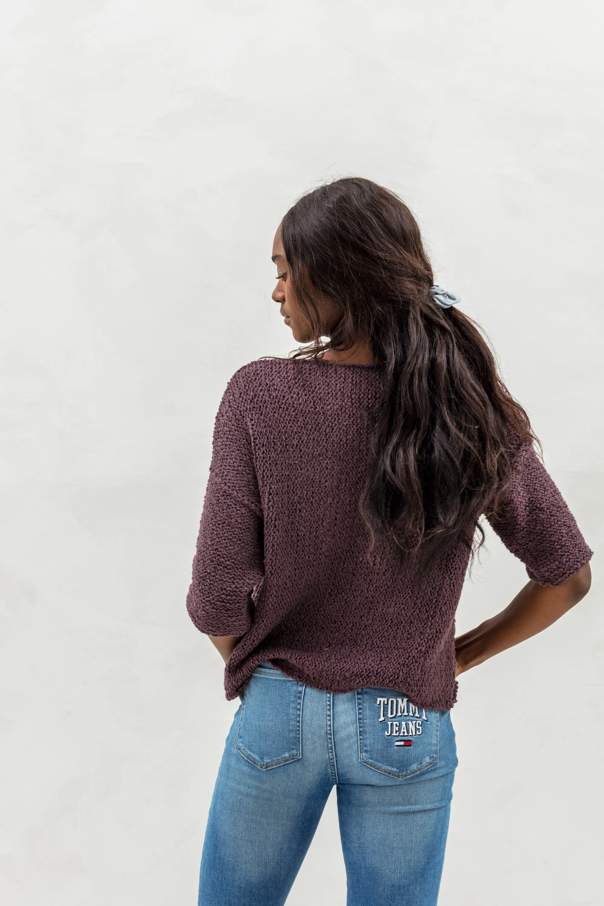 Organic Cotton knit sweater