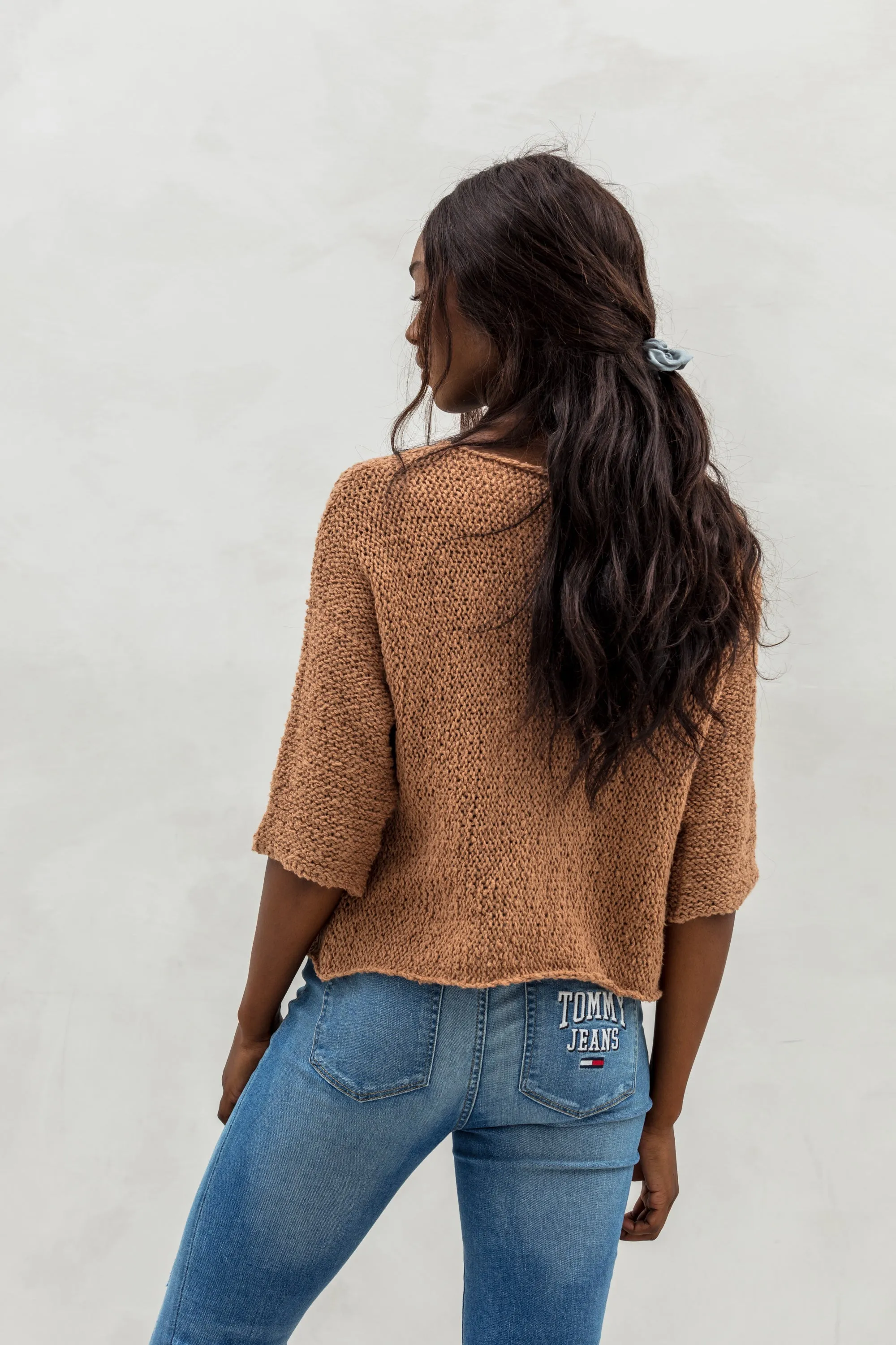 Organic Cotton knit sweater