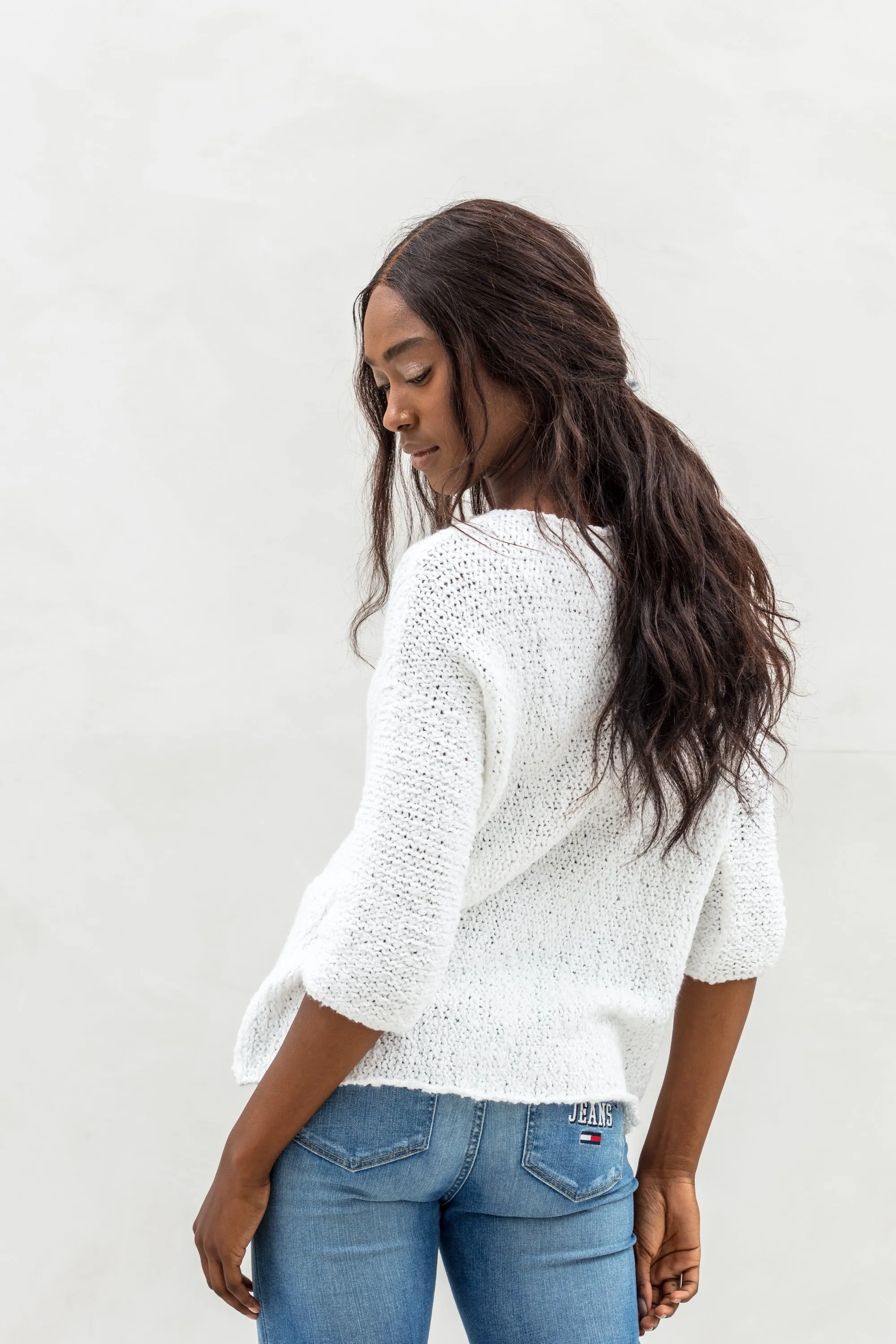 Organic Cotton knit sweater