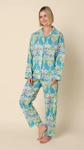 Peacock Voile Pajama