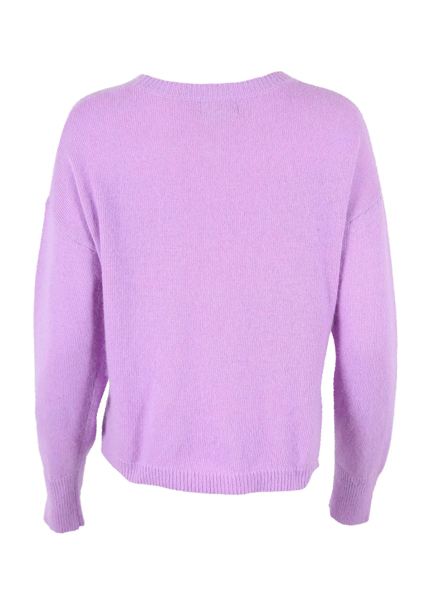 Portland Sweater Lavender in Angora