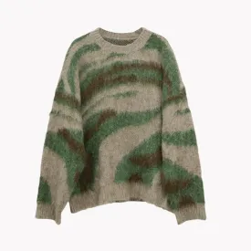 Pre Order:  Lazy Strokes Oversized Knit Sweater