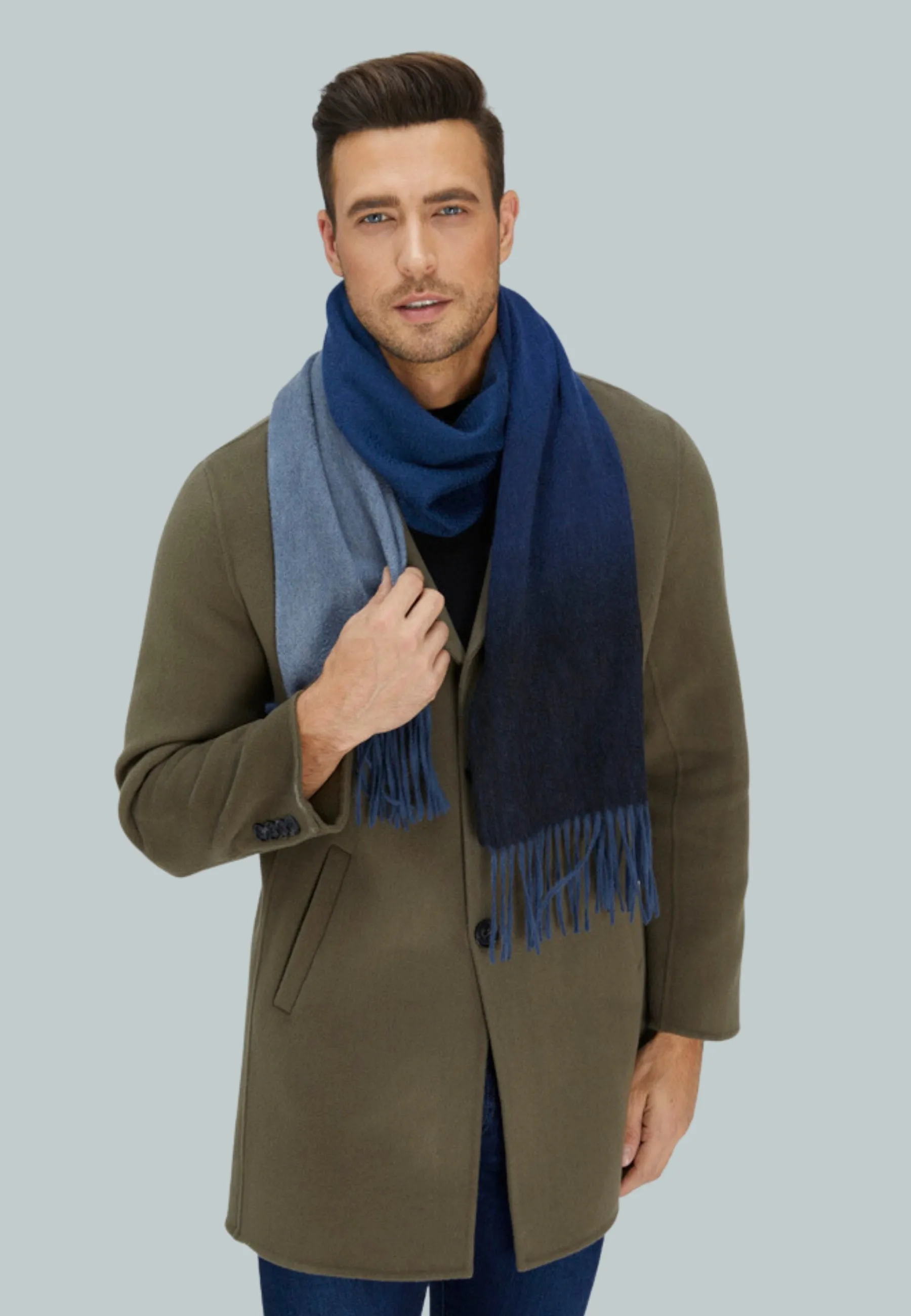 Premium Gradient Cashmere Scarf