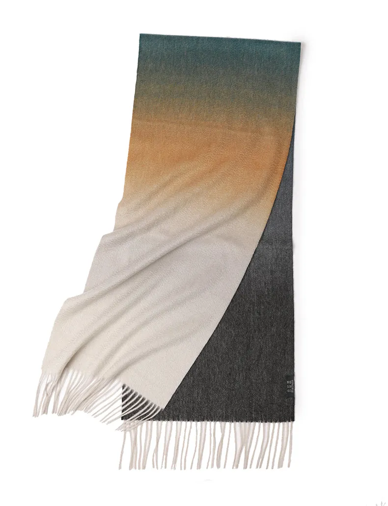 Premium Gradient Cashmere Scarf