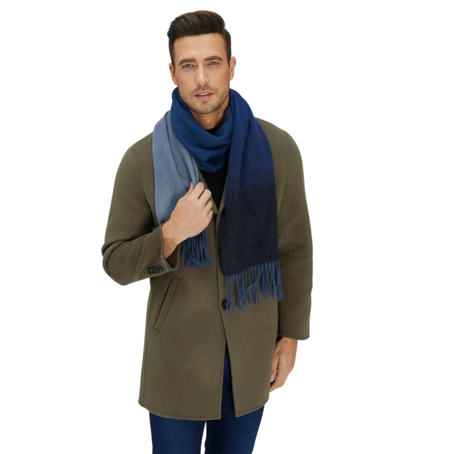 Premium Gradient Cashmere Scarf