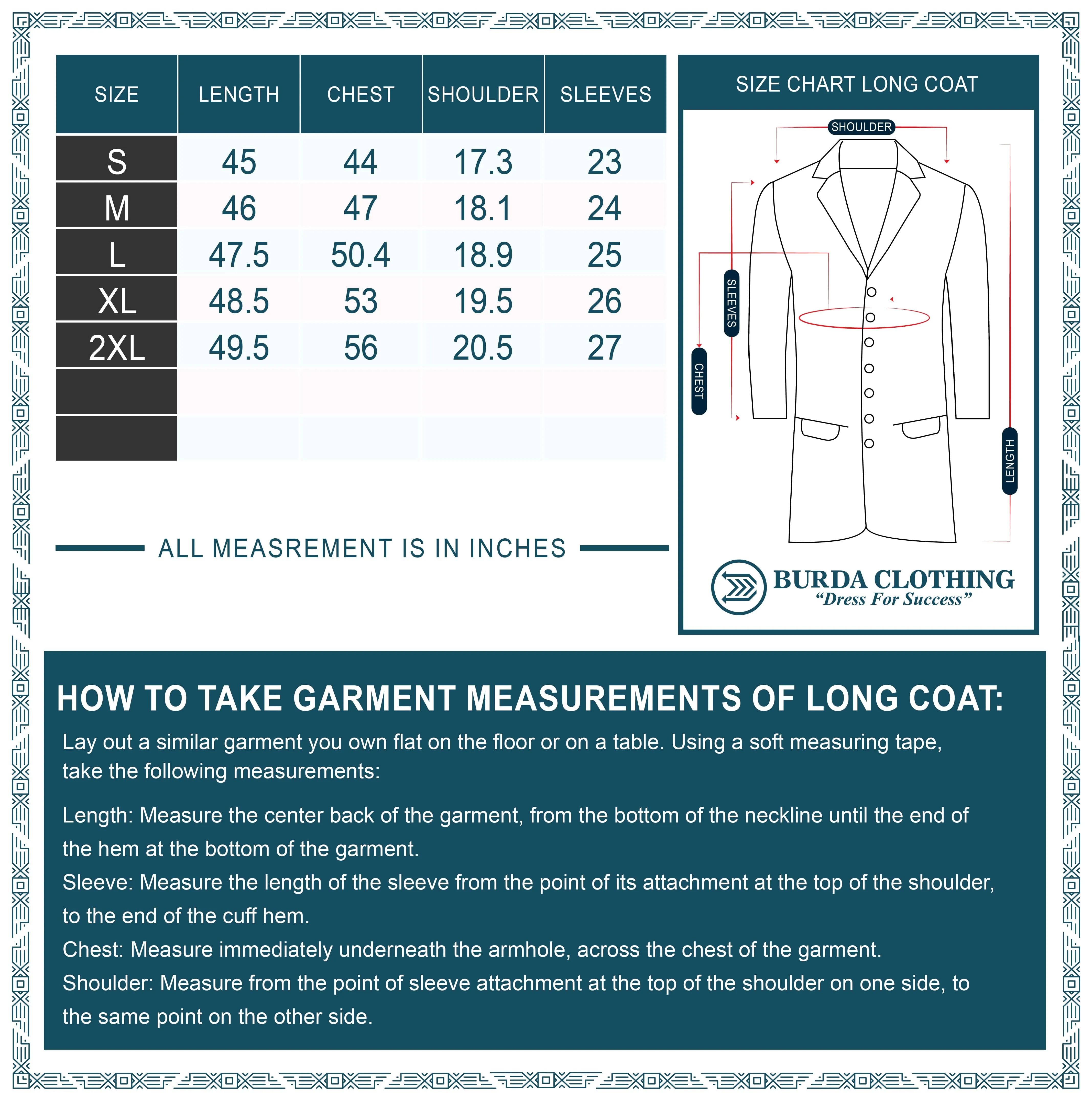 Premium Long Coat Silver