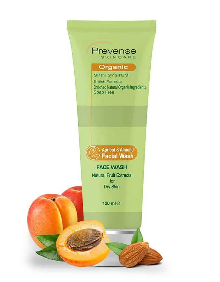 Prevense Apricot and Almond Face Wash for Dry Skin (120 ml)