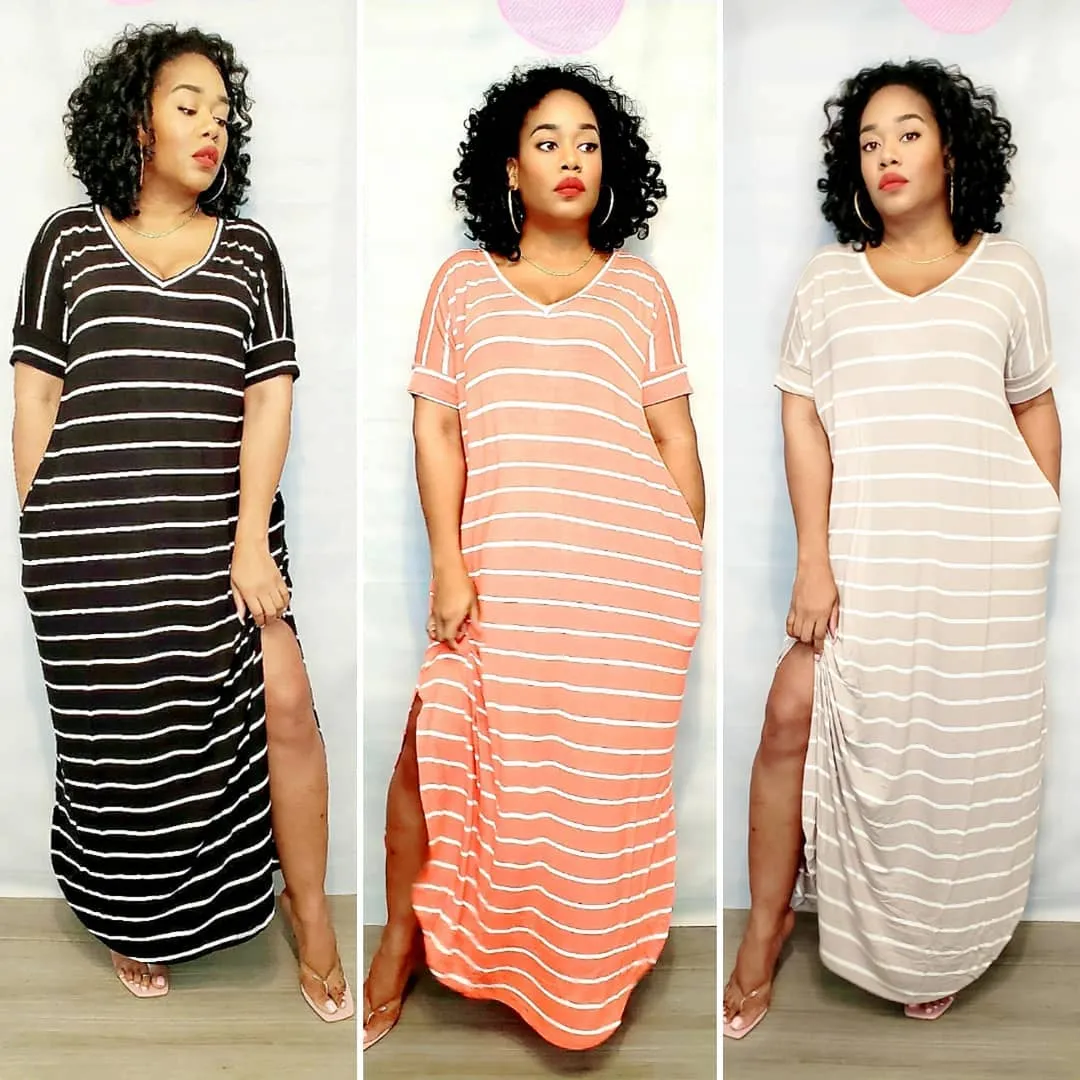 Queening- Stylish T-Shirt Maxi