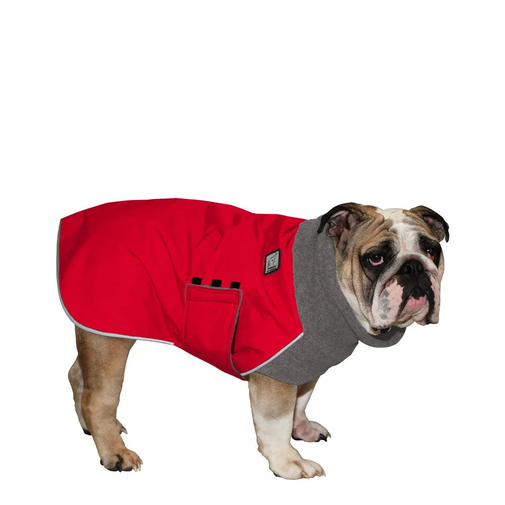 ReCoat ♻️ English Bulldog Winter Coat with Harness Opening