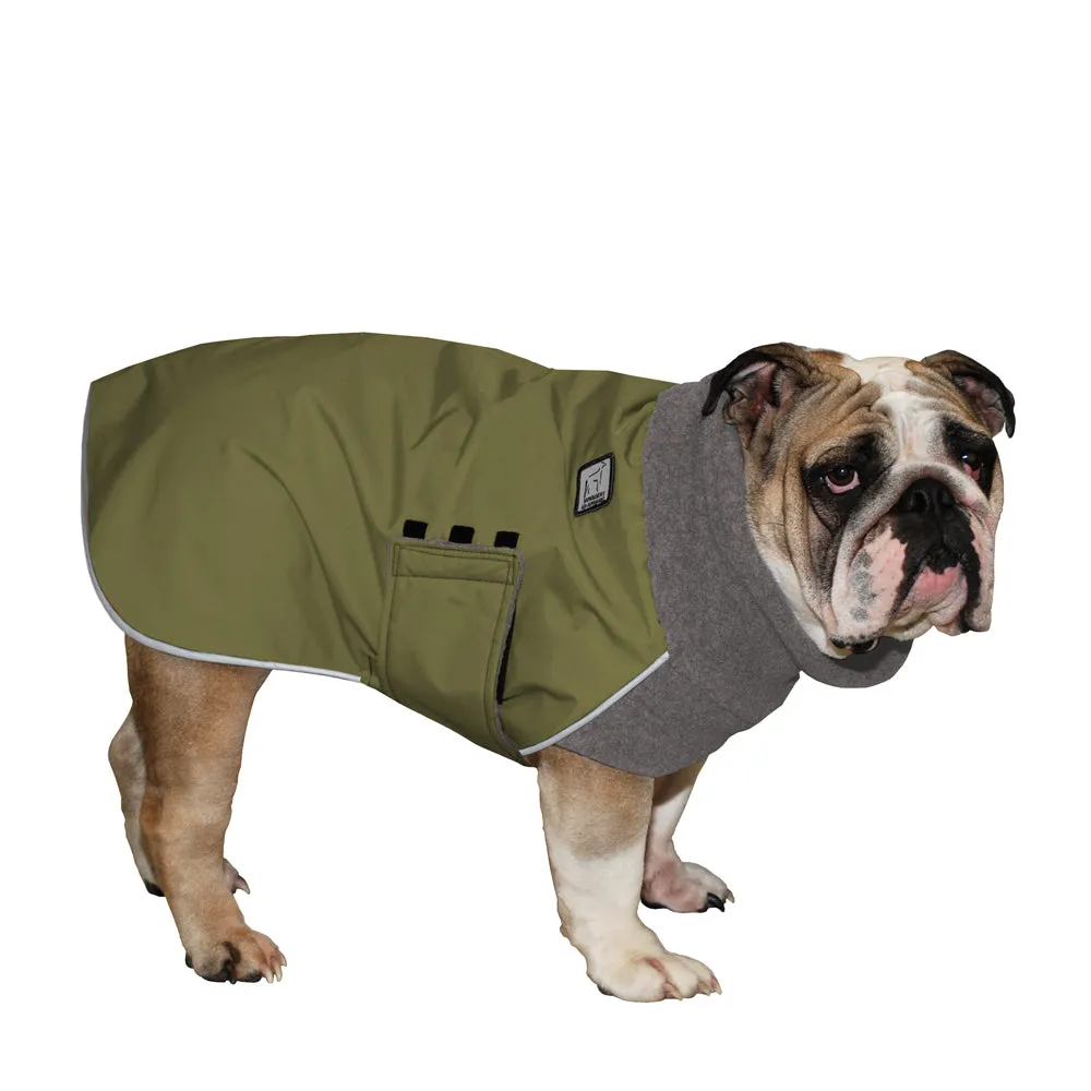 ReCoat ♻️ English Bulldog Winter Coat with Harness Opening