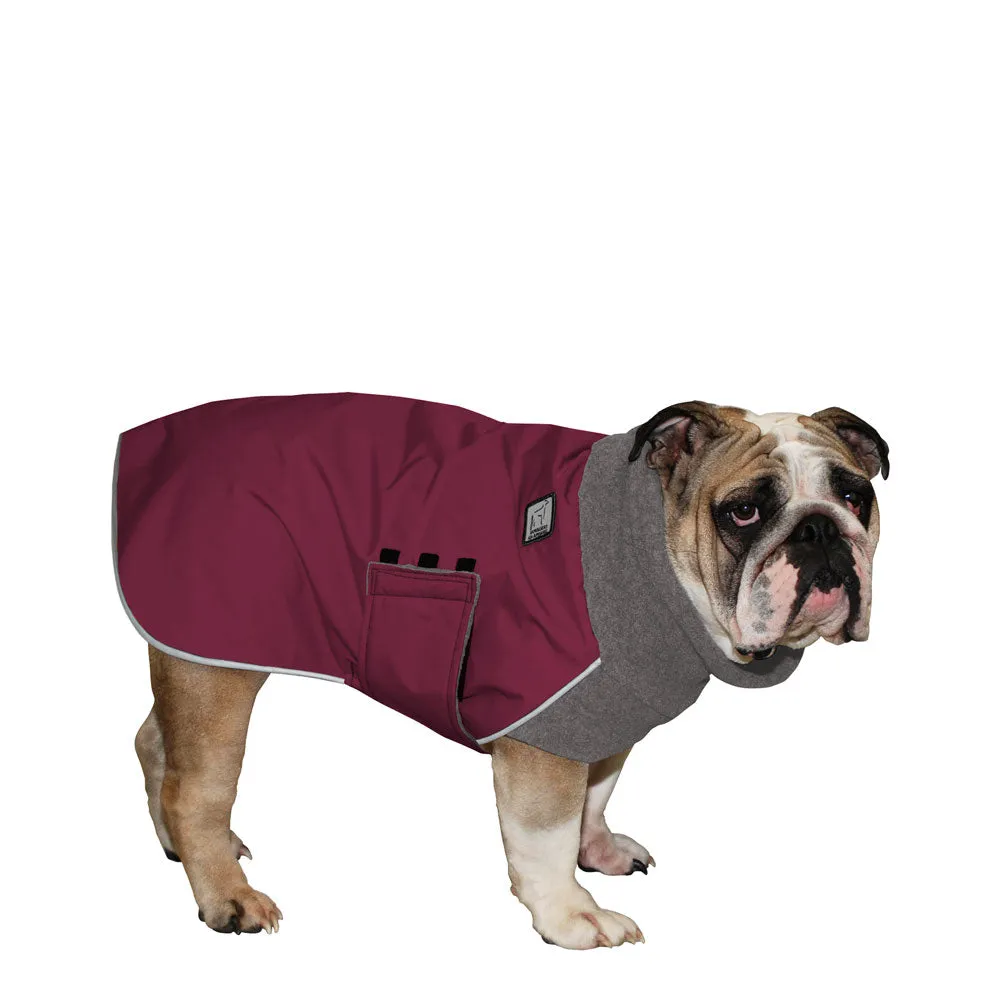 ReCoat ♻️ English Bulldog Winter Coat with Harness Opening