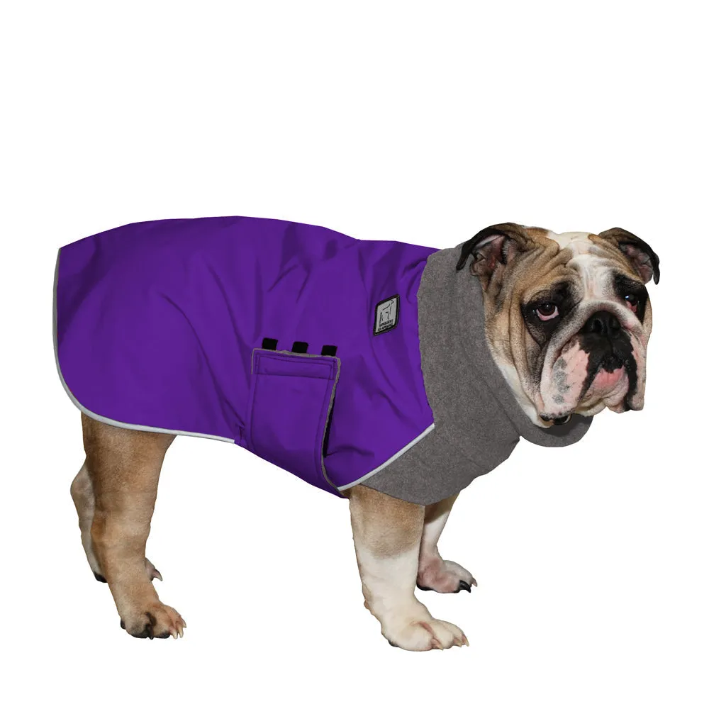 ReCoat ♻️ English Bulldog Winter Coat with Harness Opening