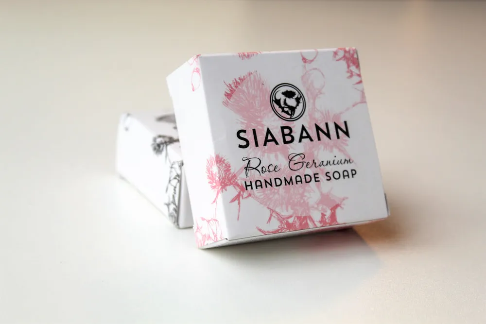 Rose & Geranium Handmade soap bar