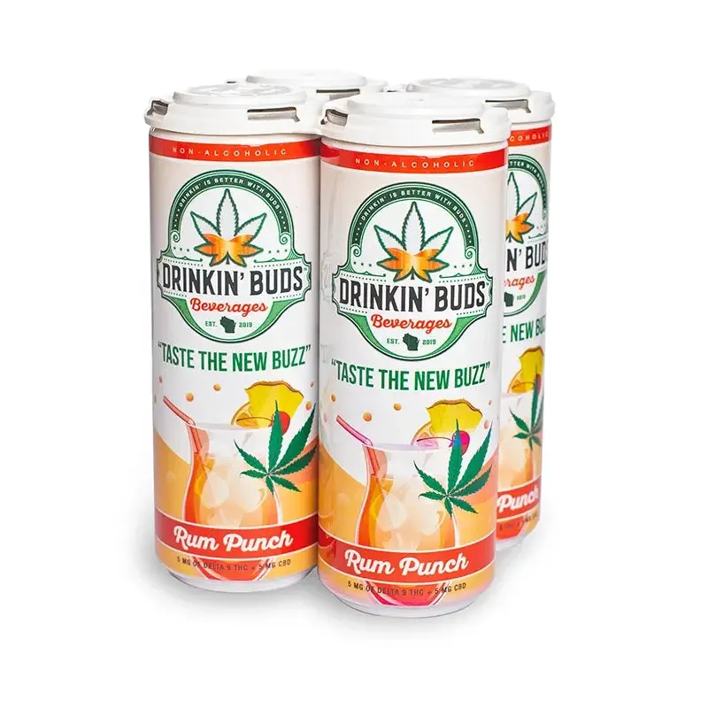 Rum Punch THC Cocktail 4PK