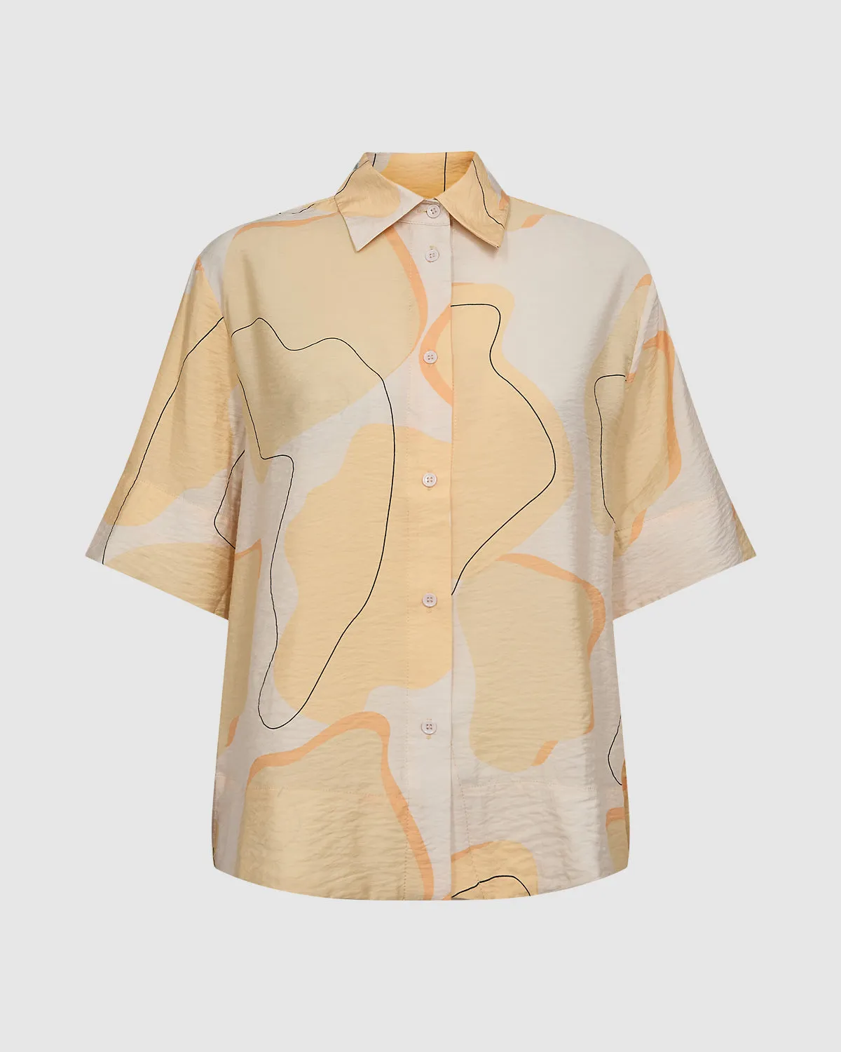 Seliana 3049 Shirt - Peach Cobbler