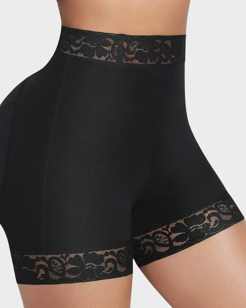 SheCurve® High Waist Lace Smooth Shapewear Shorts