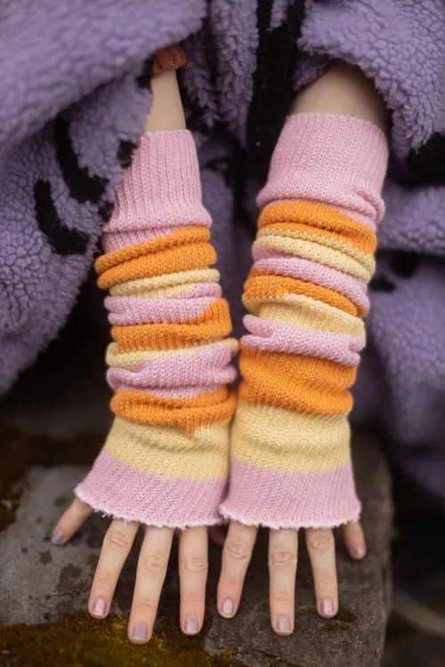 Sherbet Stripes Warmers