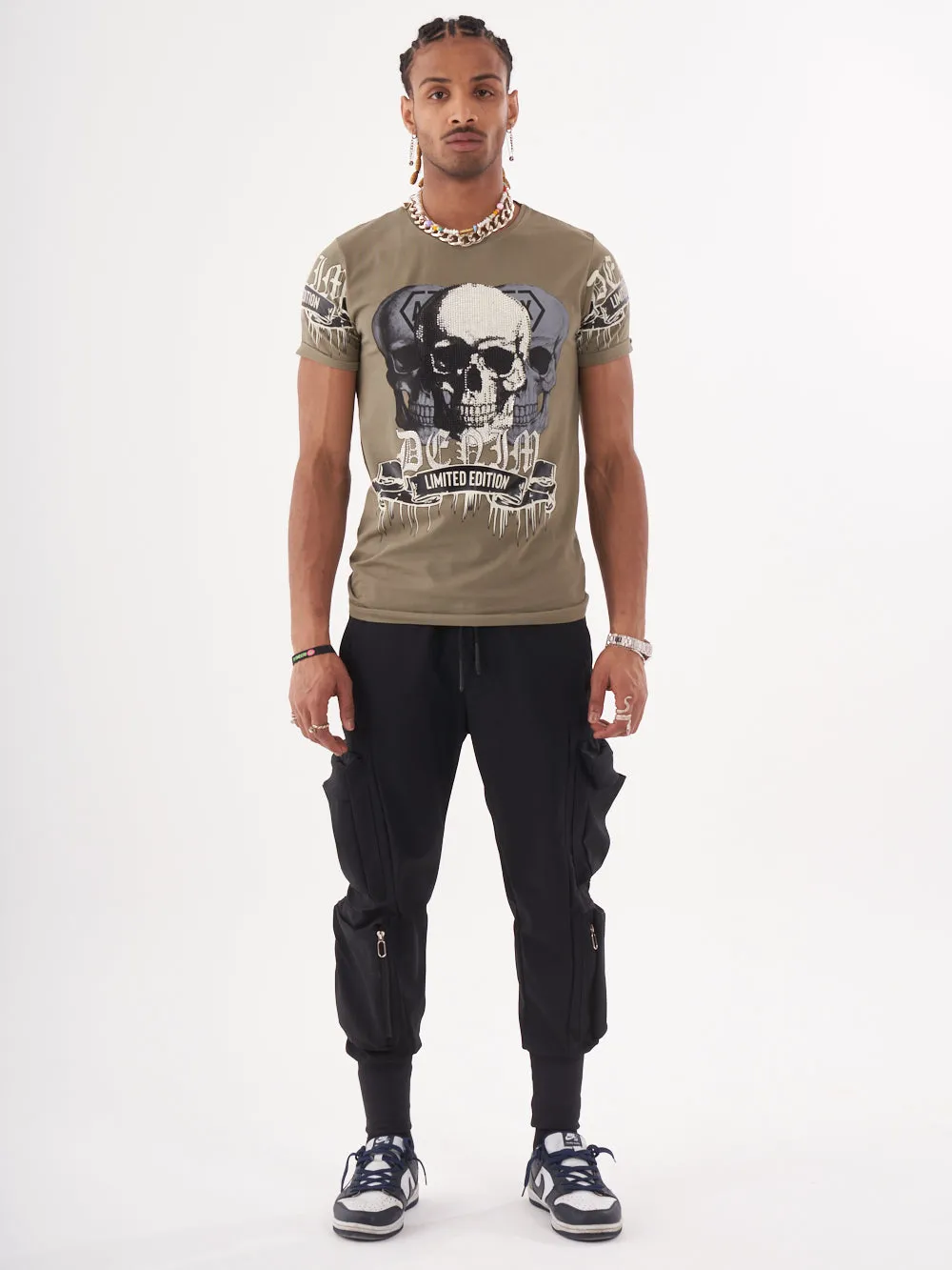 SKULL CRUSHER T-SHIRT | GREEN