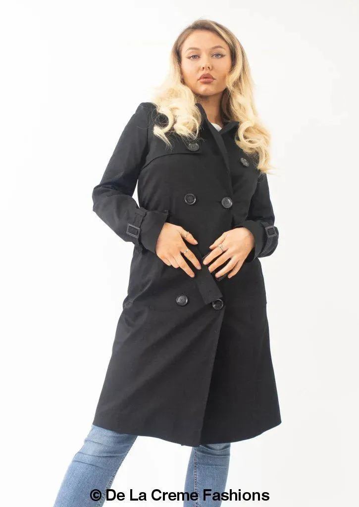 Slim Fit Lightweight Trench Coat