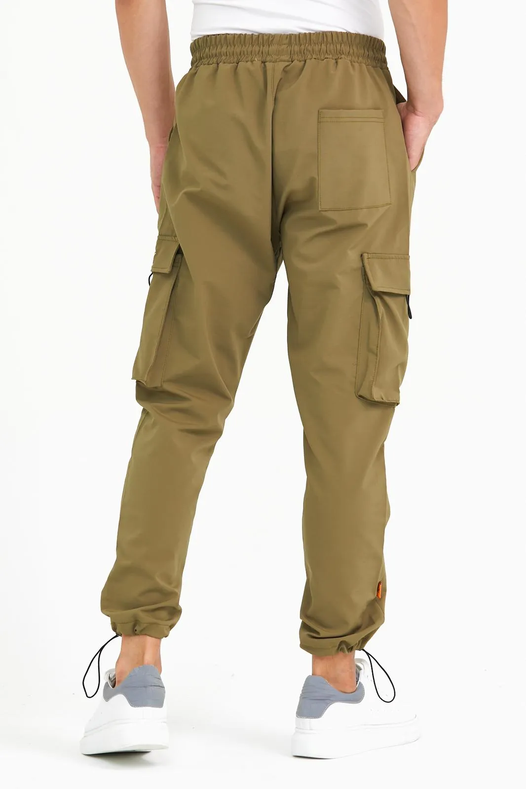 Sneakerjeans Khaki Cargo Jogger Pant RL01