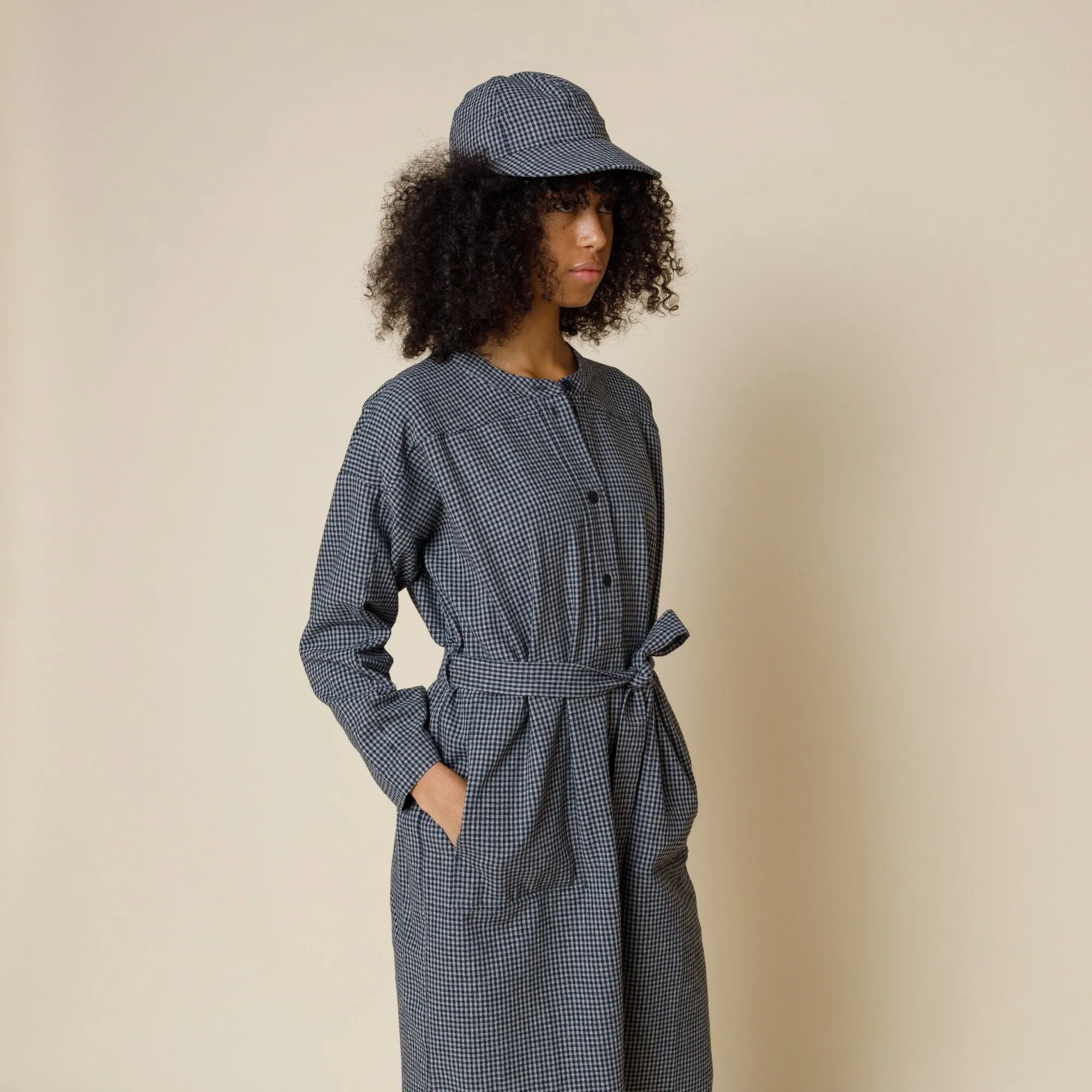 Stack Shirt Dress