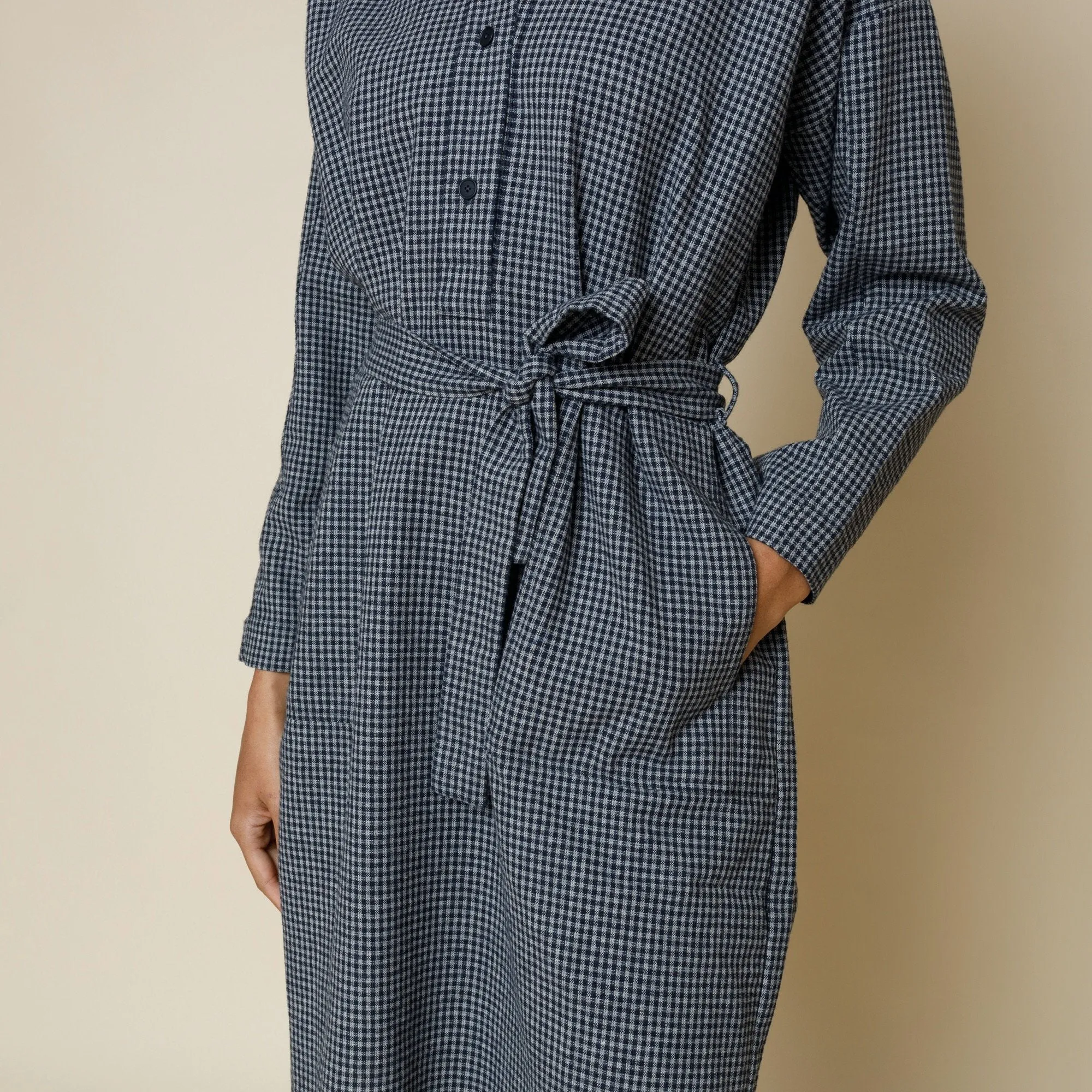 Stack Shirt Dress