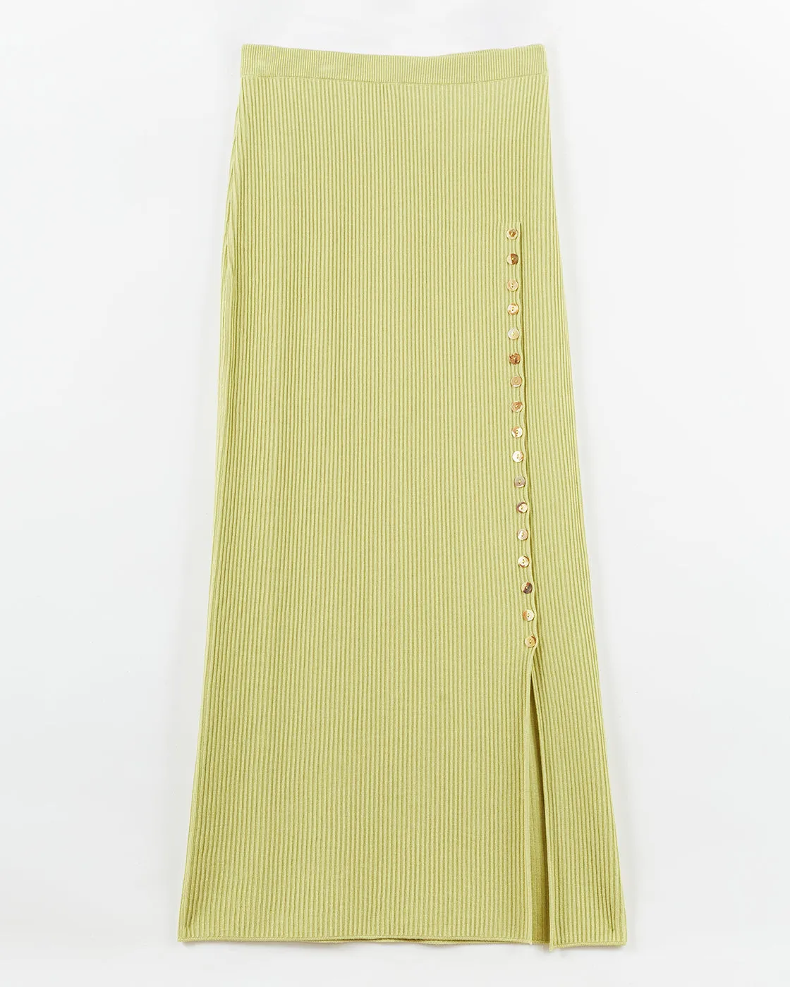 Suri Skirt Viscose Blend Green