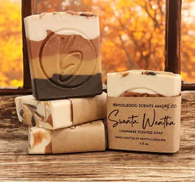 Sweata Weatha- Cashmere Scented Soap Bar 4-5 oz