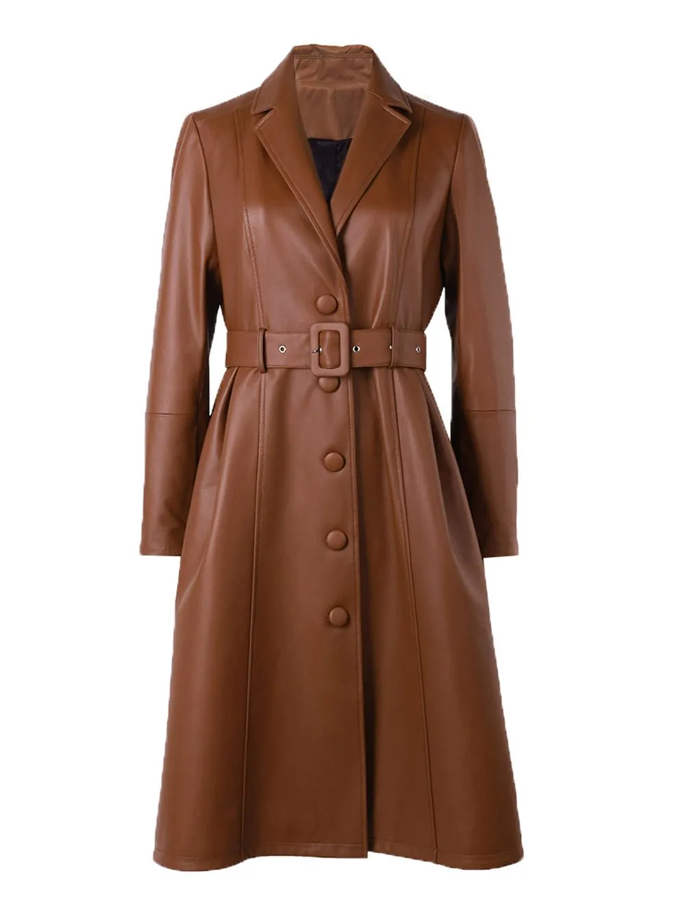 TAMPA Leather Coat