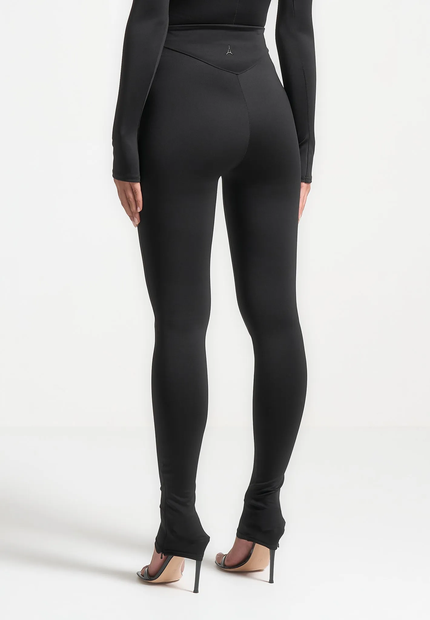 Éternelle High Waisted Leggings - Black