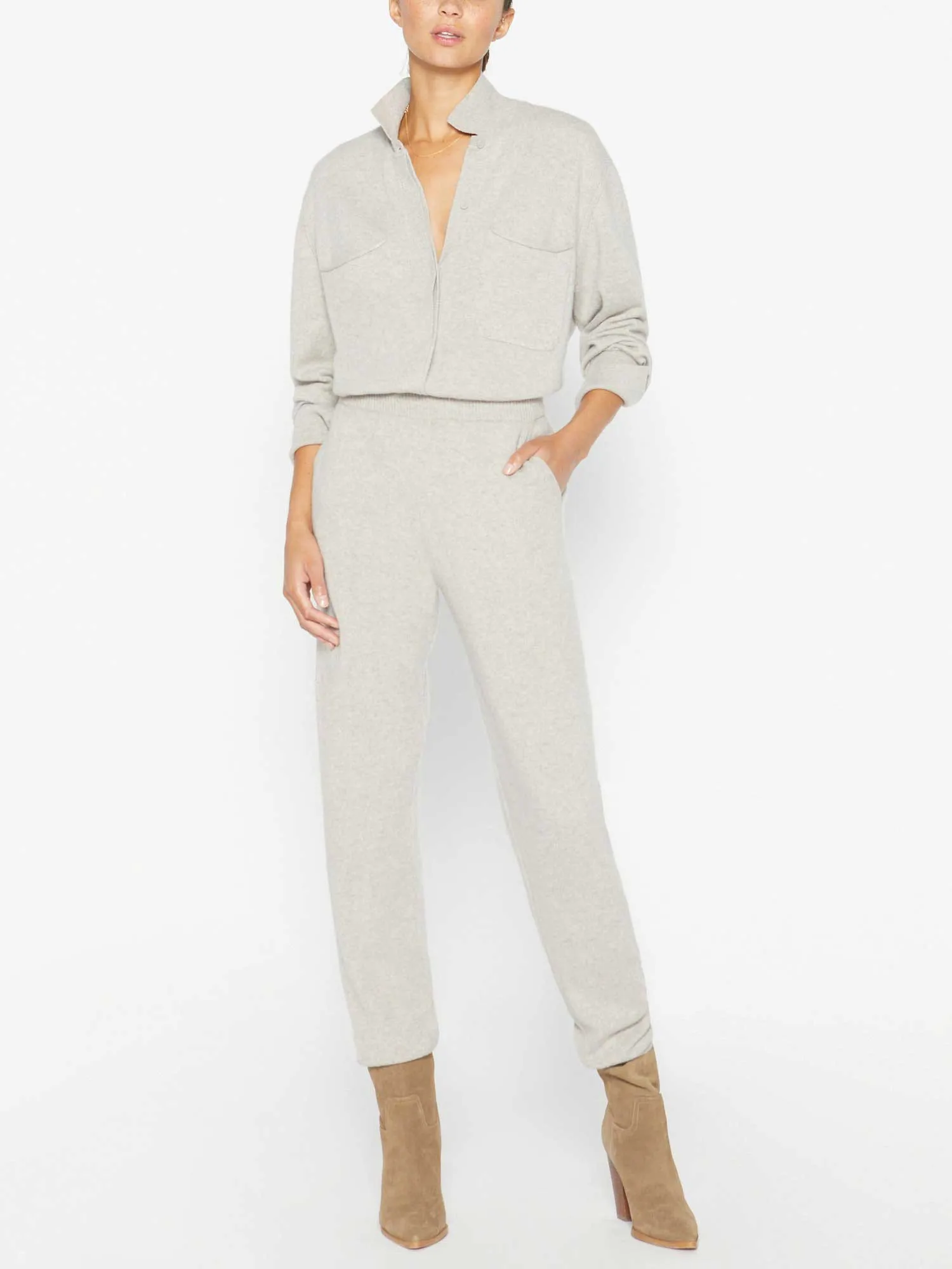 The Andre Luxe Cashmere Shacket