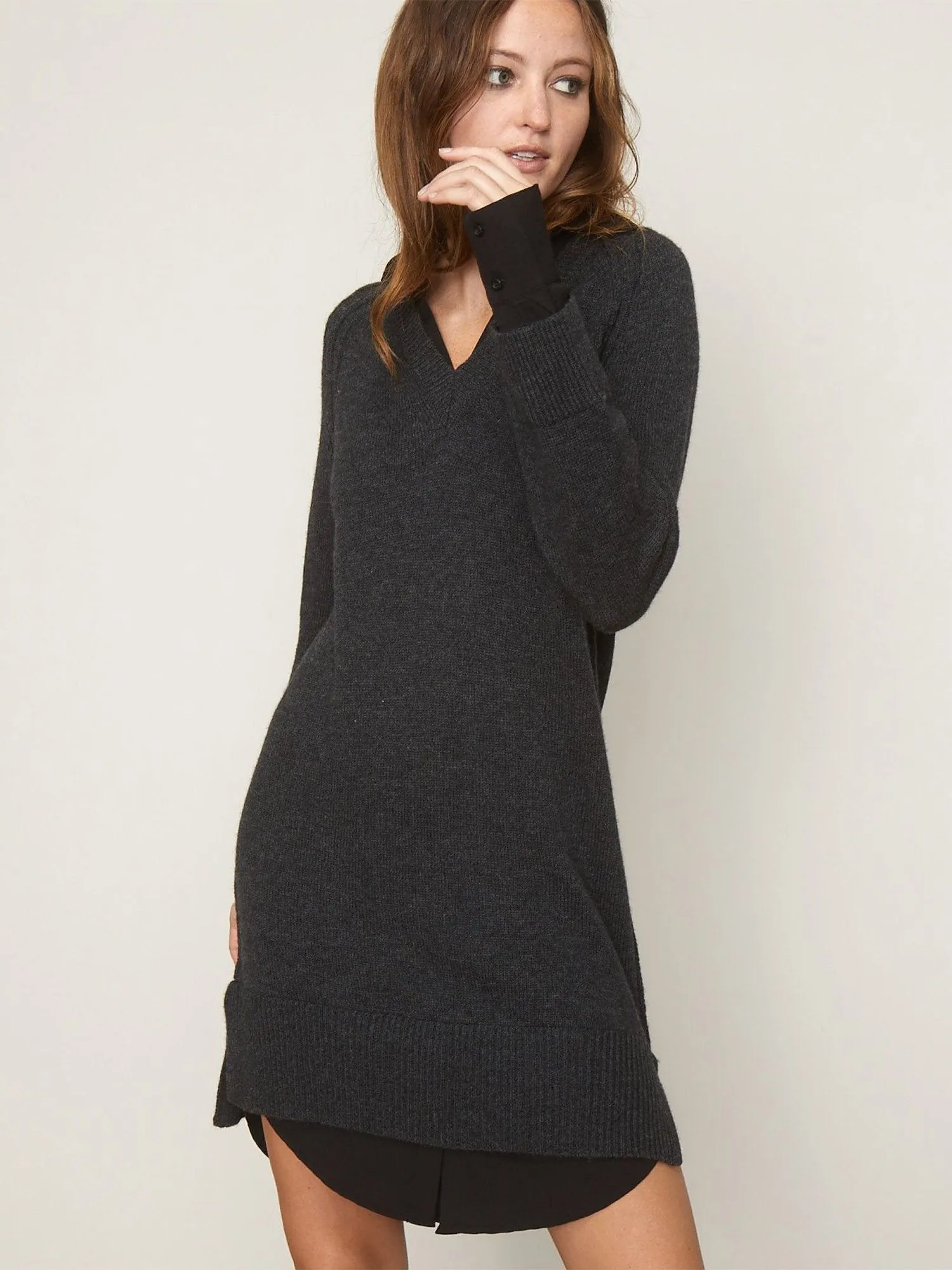 The Looker Layered V-Neck Dress