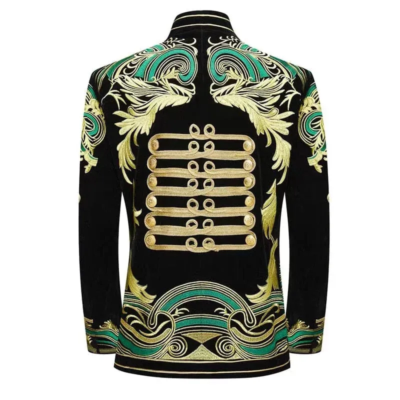 The Monet Embroidered Open Front Jacket