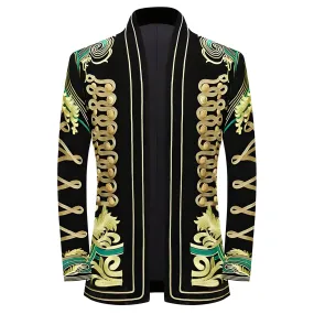 The Monet Embroidered Open Front Jacket