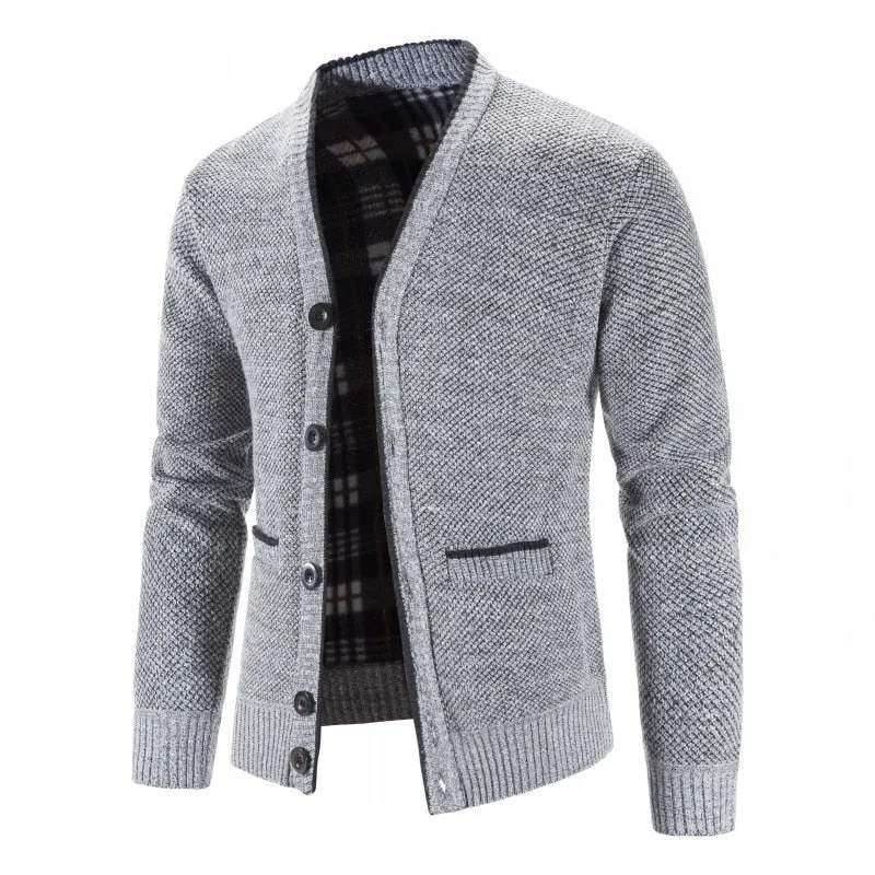 Thick Men's Wool Winter Coat Jacket