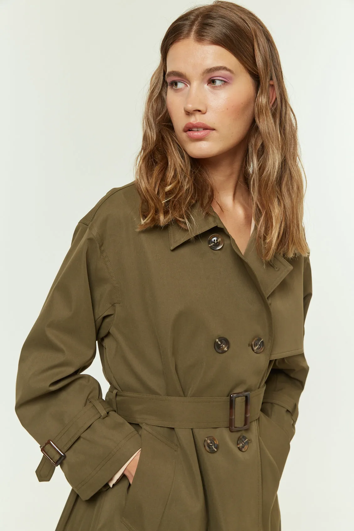 TOVALLO TRENCH KHAKI