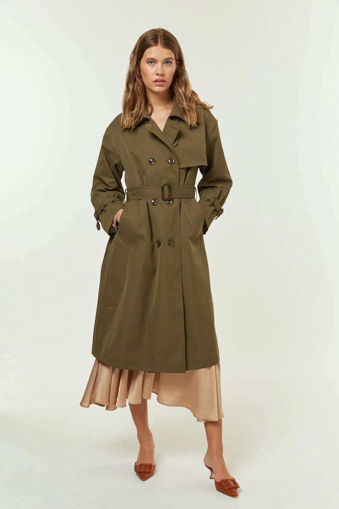 TOVALLO TRENCH KHAKI