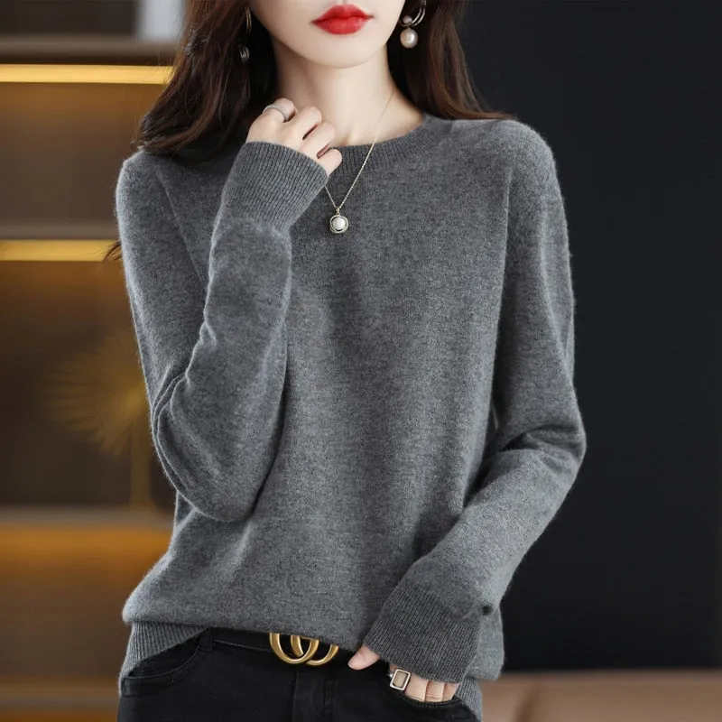 Women's Extra Fine Merino Wool Sweater